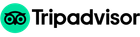 Tripadvisor logo with green owl icon and black wordmark