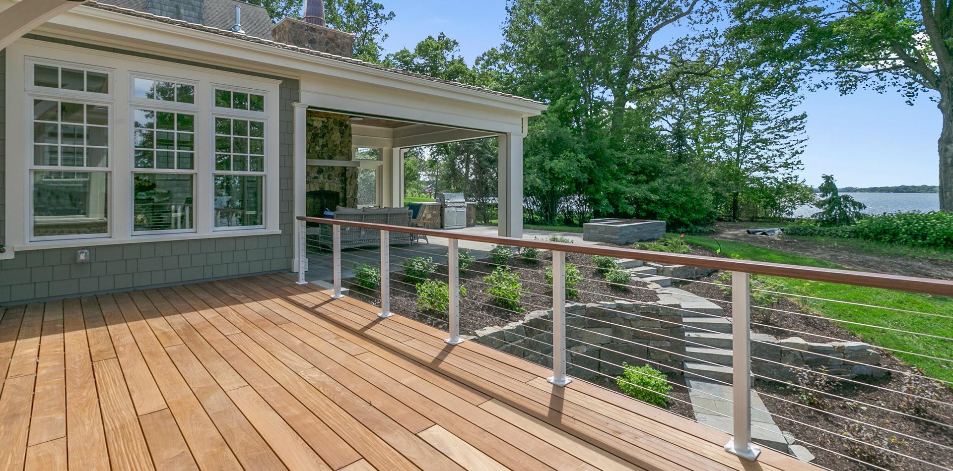 Deck Project in Progress - North Caldwell, NJ - Encore Construction