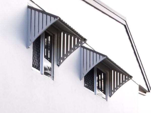 A Window with A Canopy Over It that Looks Like a House — A & B Lattice World & Patios in Bungalow, QLD