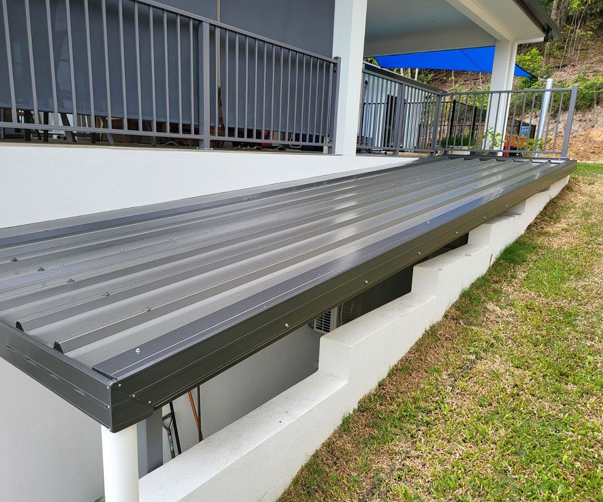 Insulated Roof over Storage Area