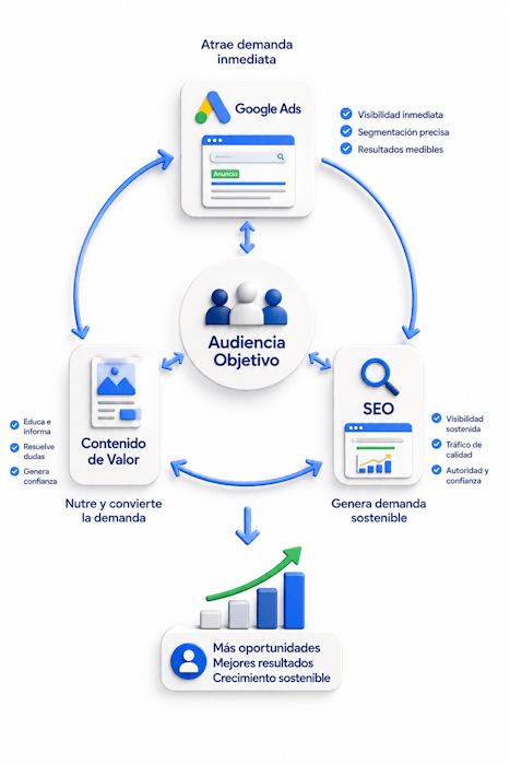 Contenido+SEO+Ads