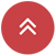 Two white arrows on red