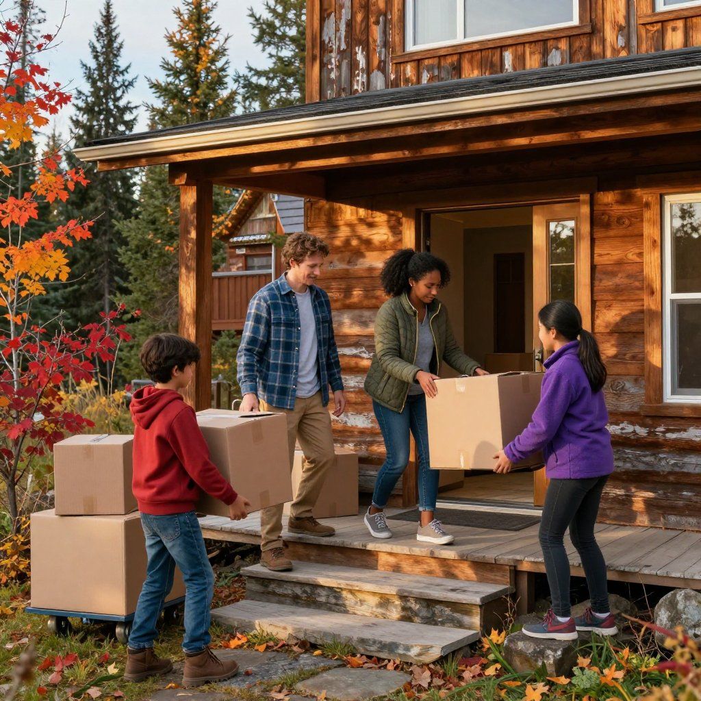 family moving in