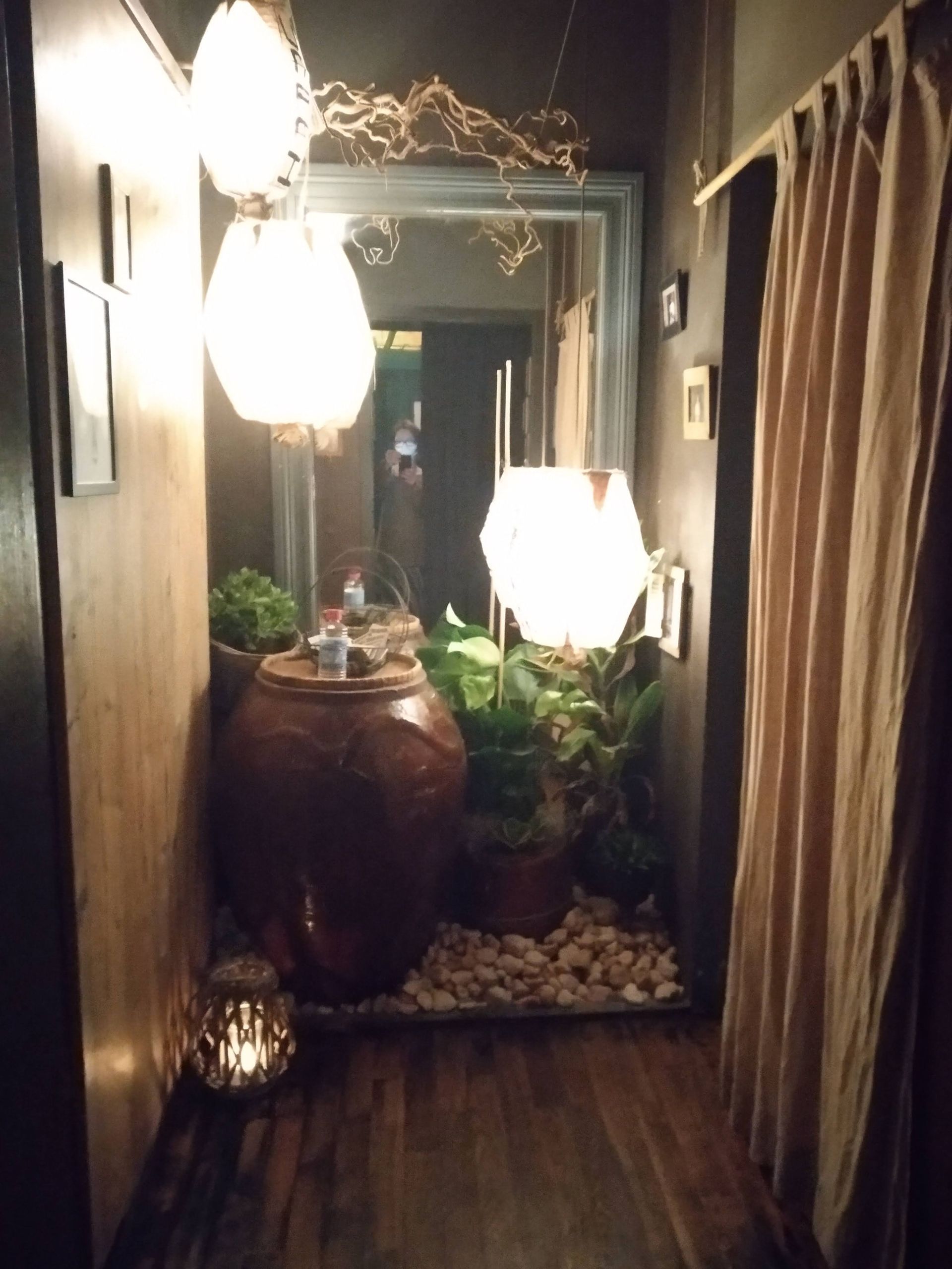 Decorations in the Umami Restaurant in Berlin