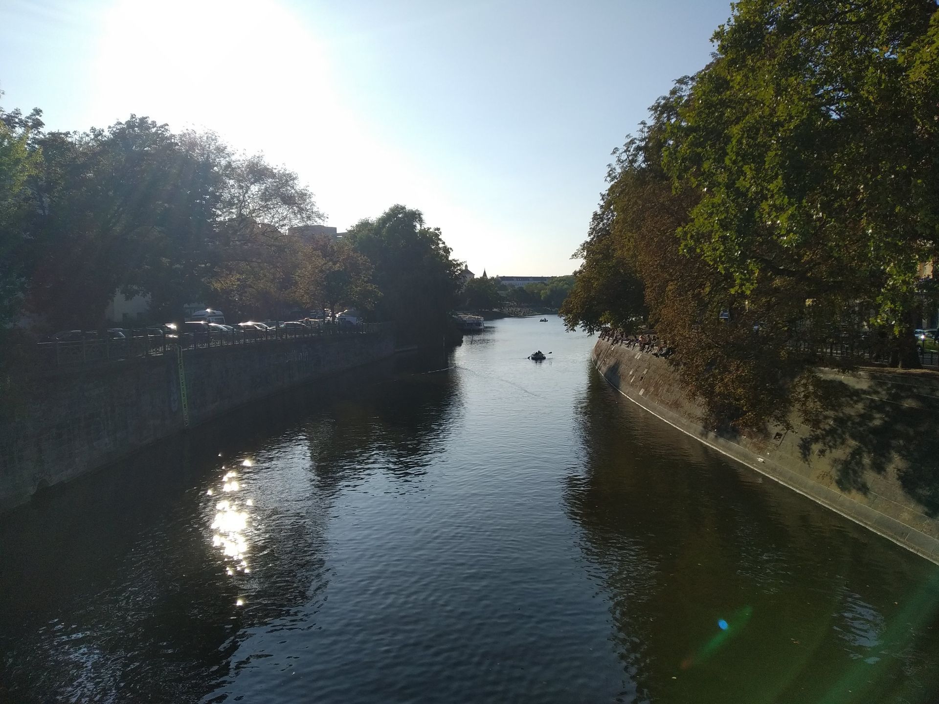 Kreuzberg am Ufer der Spree in Berlin