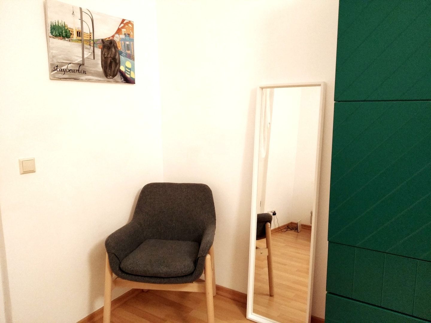 Comfortable Chair and Berlin Painting