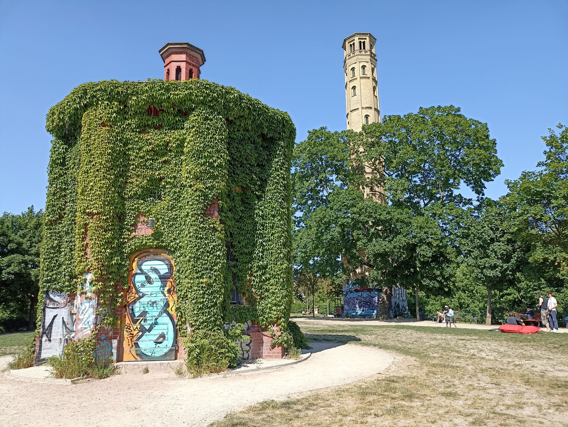Aussichtsplatz am Wasserturm in Berlin