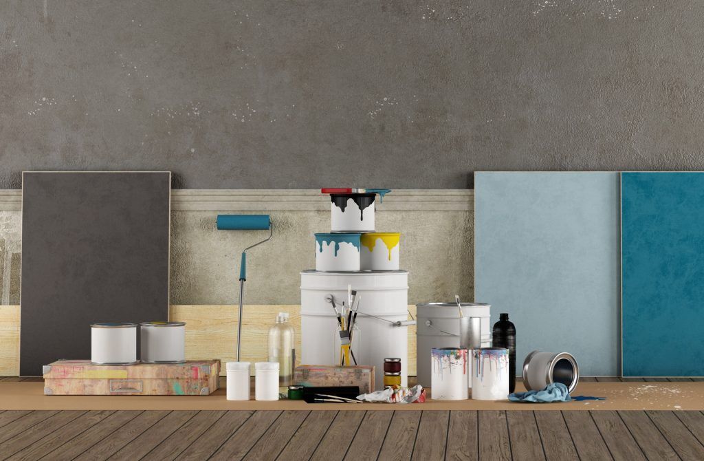 Preparation and Supplies to Paint a House