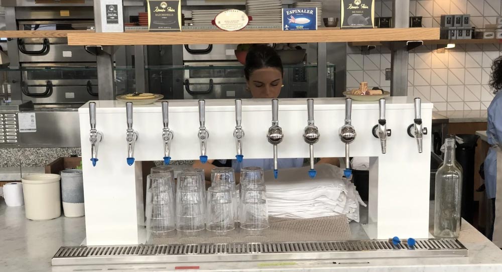 Cleaning keg