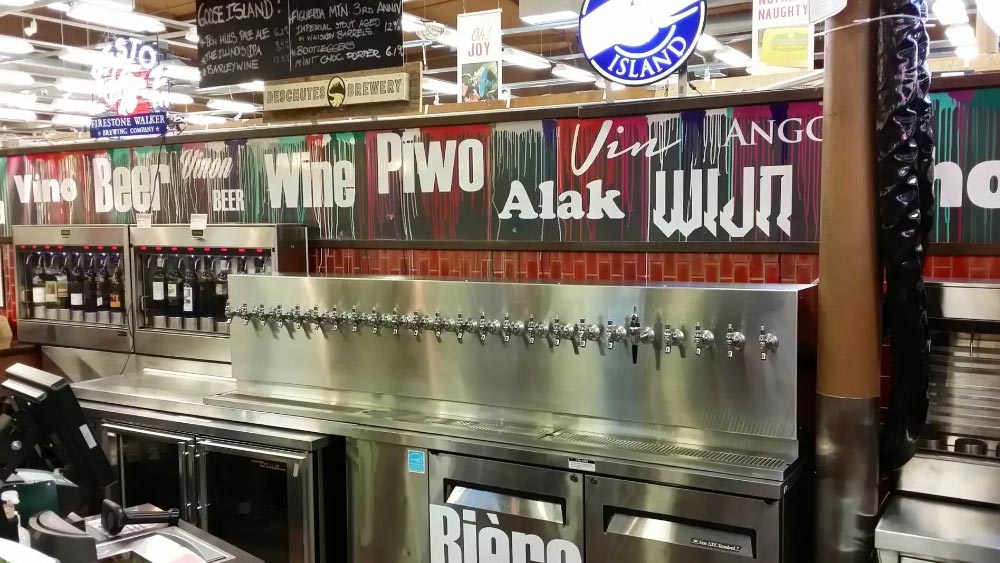 Direct-draw beer systems
