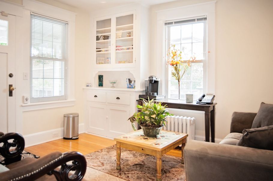 Cozy waiting room