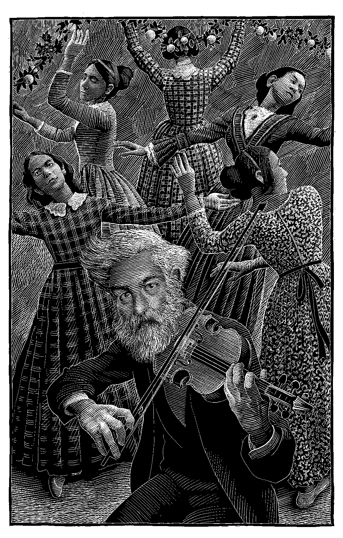 Lud-in-the-Mist Full page illustration by Scott McKowen