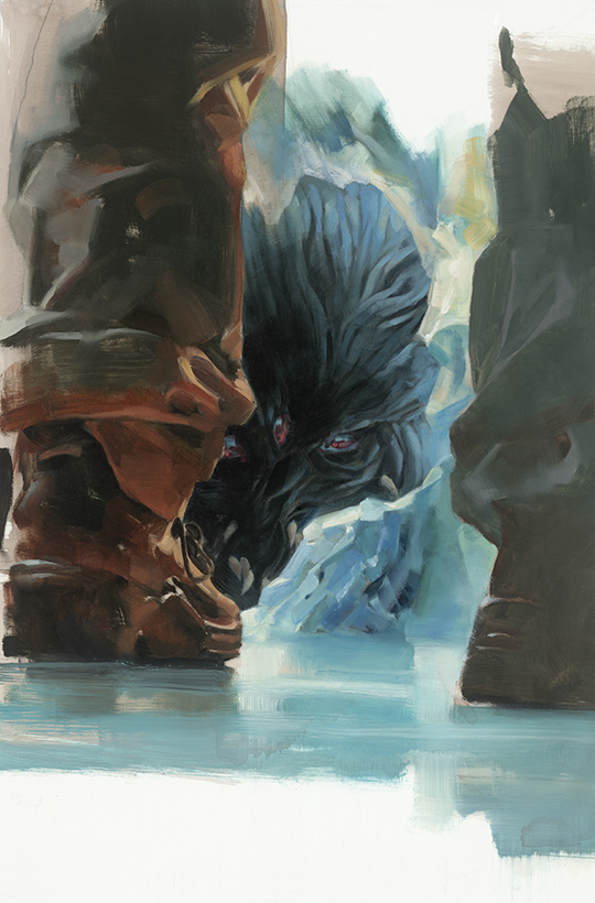 Frozen Hell four colour illustration