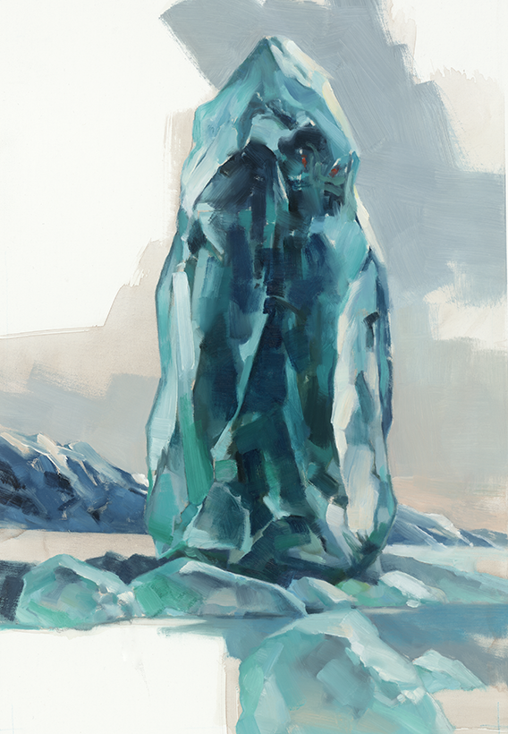 Frozen Hell four colour illustration