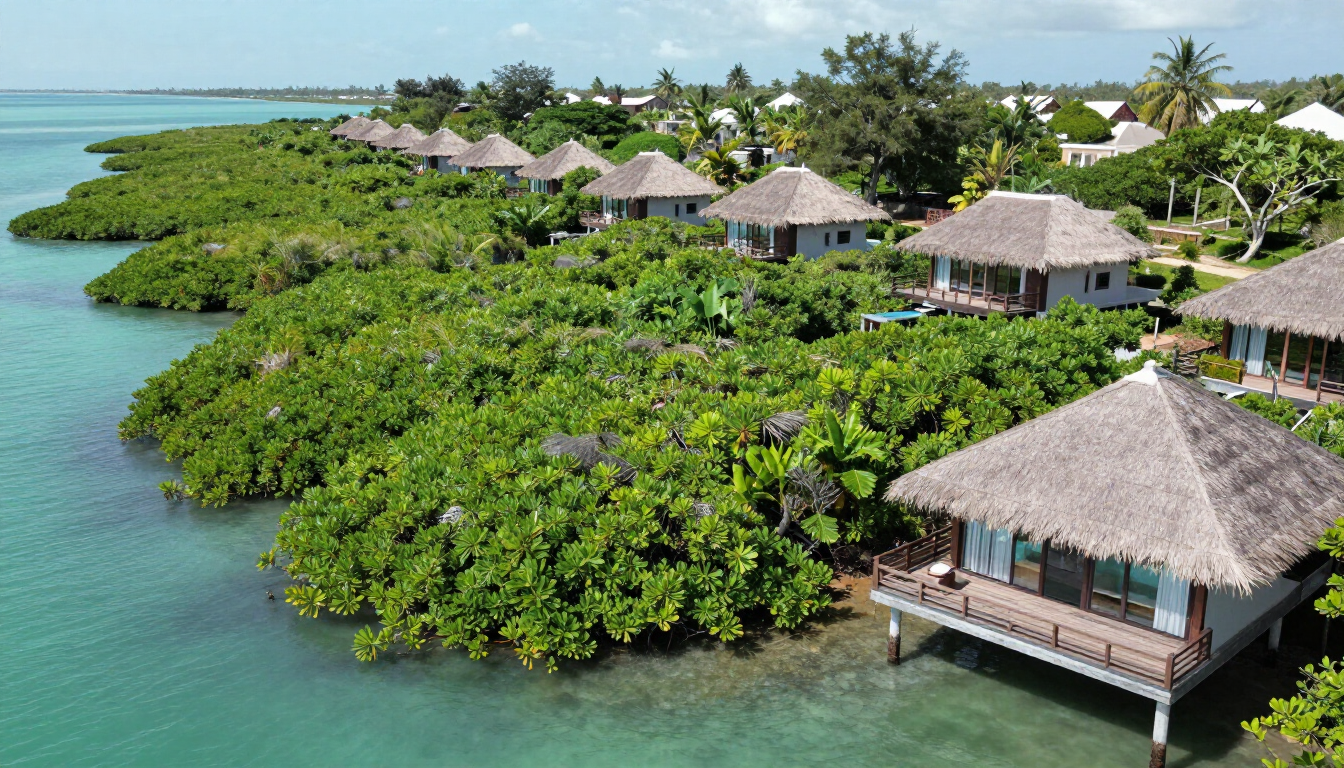 Aerial Mida Creek