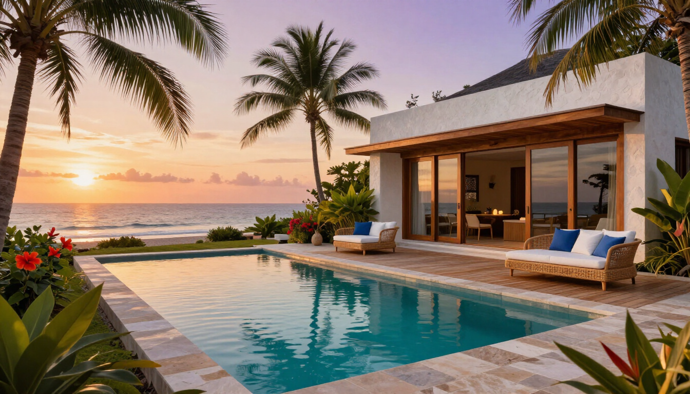 Modern coastal villa suitable for Malindi property investment