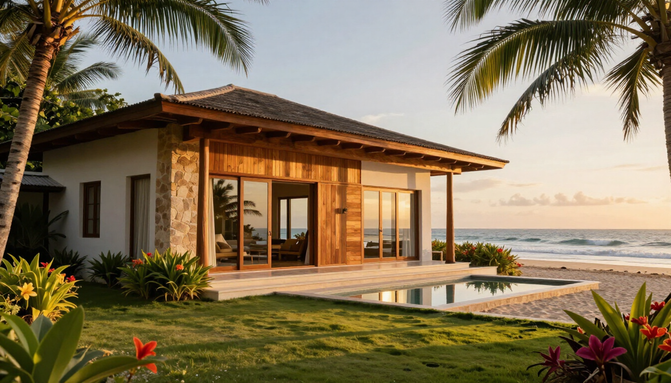 Luxury beachfront villa in Malindi beside the Indian Ocean