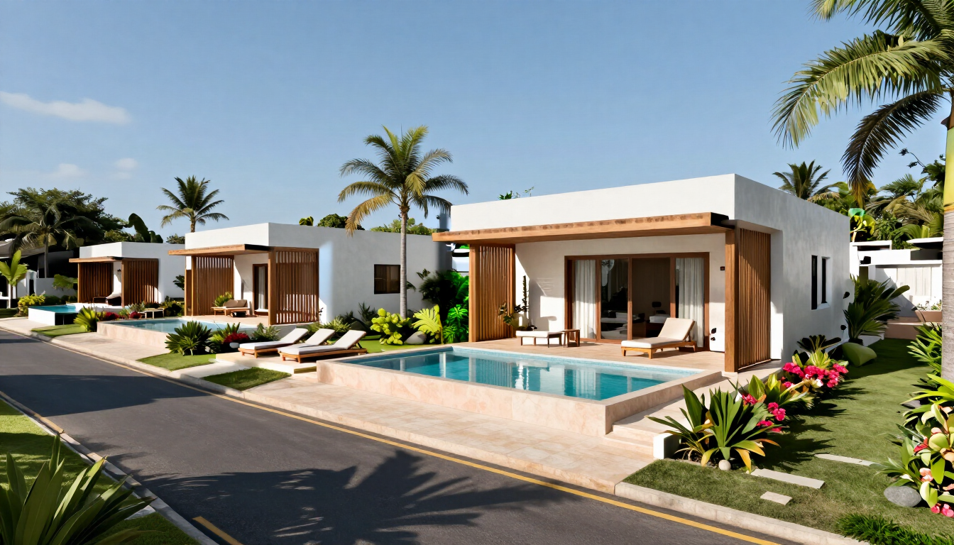 Modern coastal villa development in Watamu