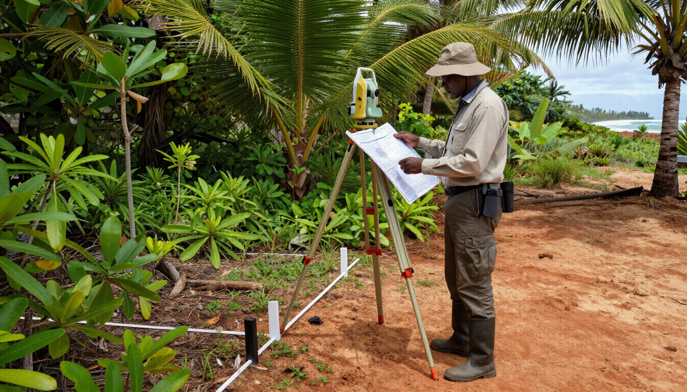 Land buying mistakes in Kenya: title documents and boundary survey equipment