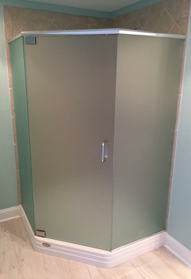 Frameless shower door 57