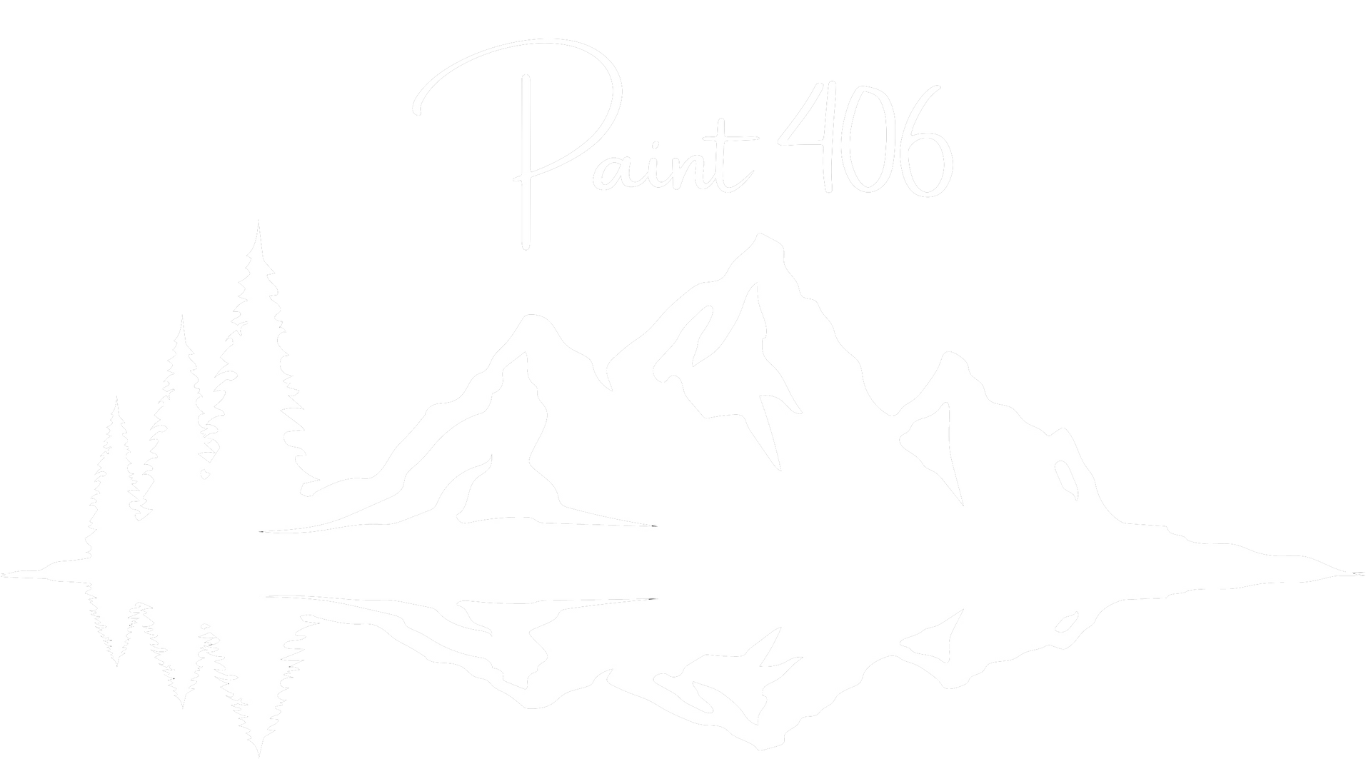 Faint white sign or poster with barely visible text on a plain background.