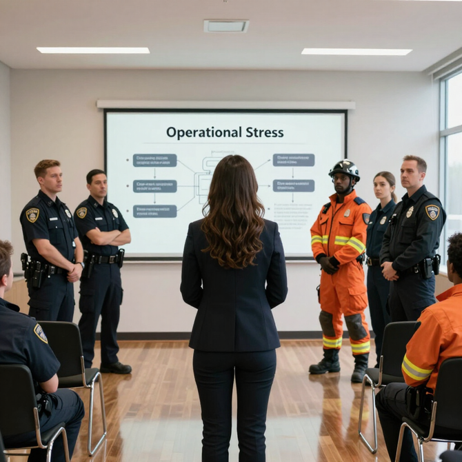 Mental health and resilience workshop for first responders