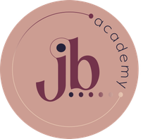 A logo for jodie baulkham with a circle around it