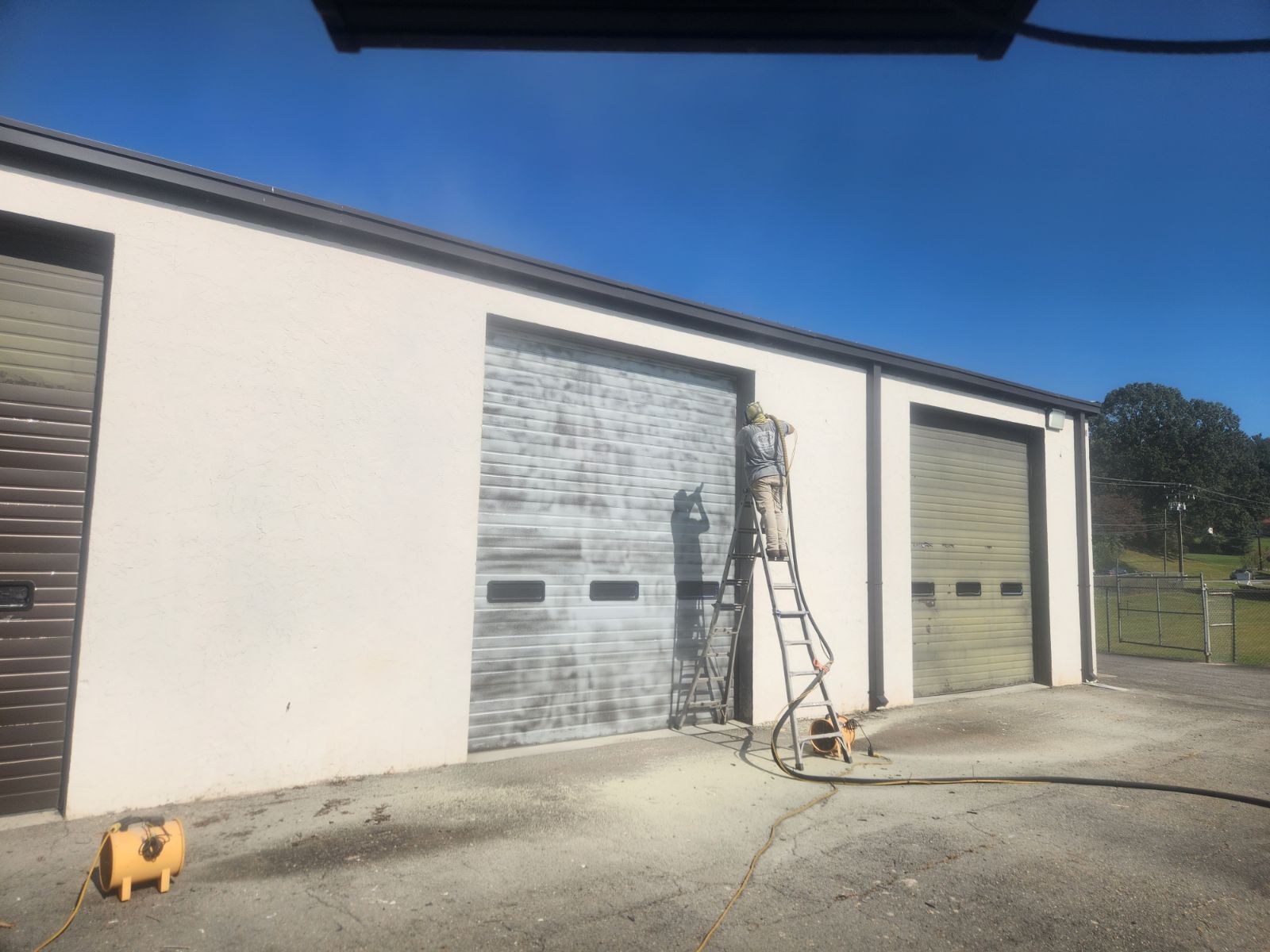 Metal overhead doors | Kernersville, NC | Keg’s Mobile Media Blasting