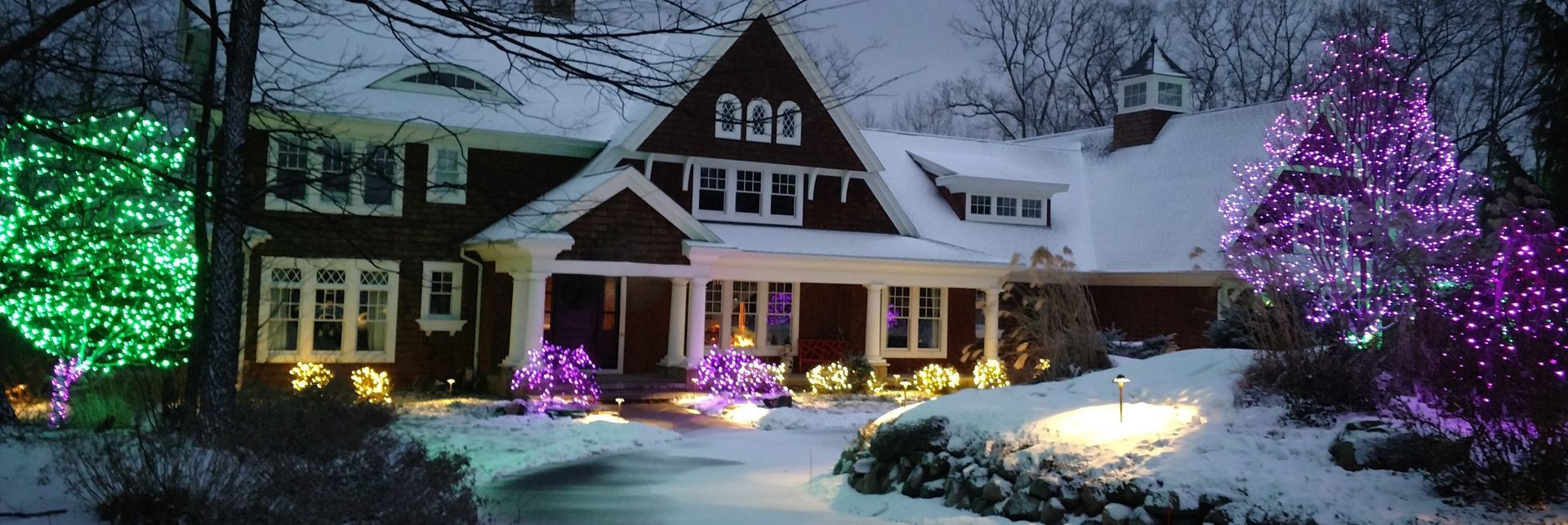 christmas lighting installation in greater grand rapids
