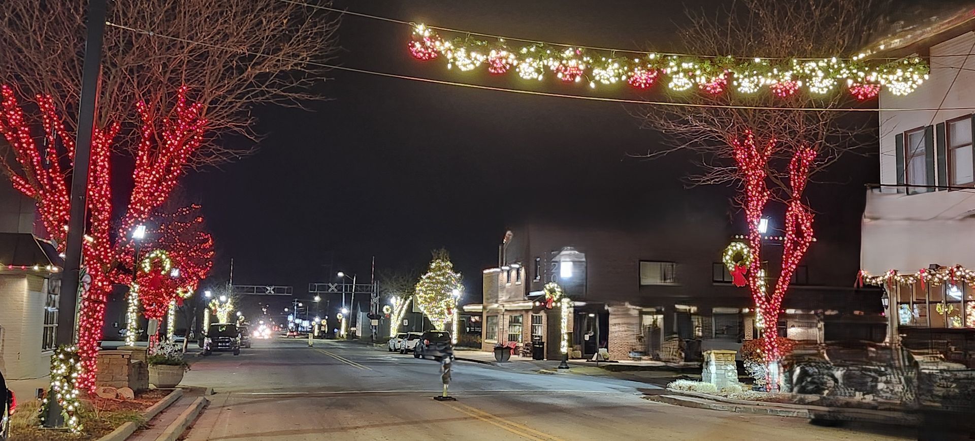 commercial christmas lighting installation in greater grand rapids