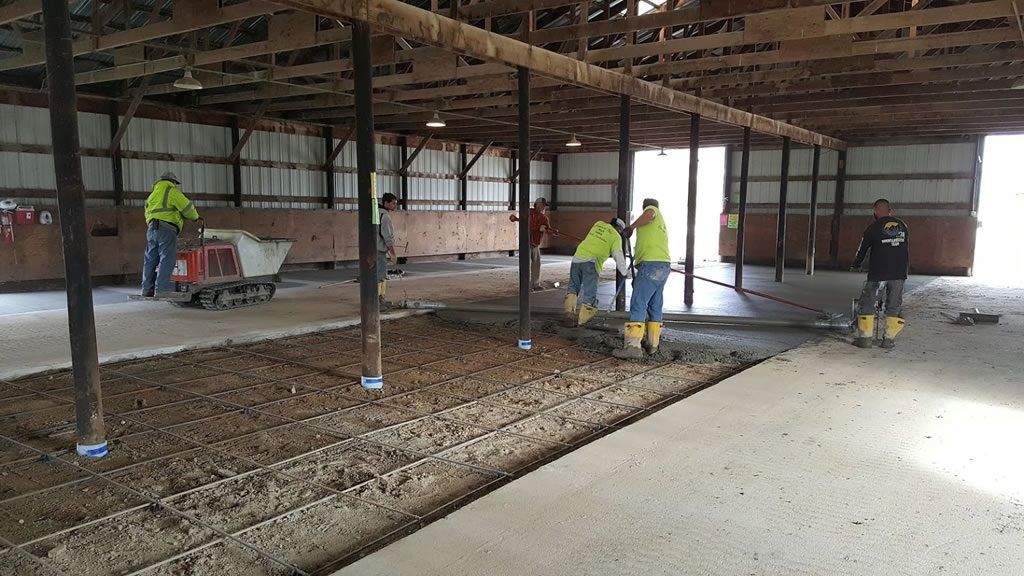 Agricultural Concrete Flooring — Moorhead, MN — Camrud Foss Concrete Const. Inc.