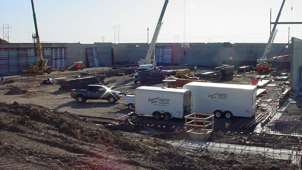 Industrial Project Construction Site — Moorhead, MN — Camrud Foss Concrete Const. Inc.