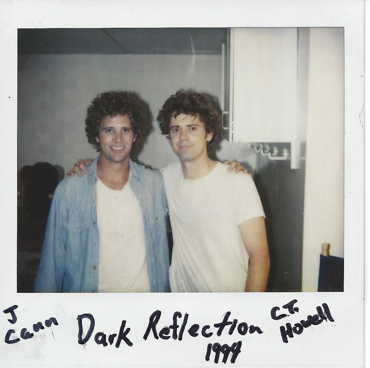 Polaroid photo of J. Cann and C.T. Howell from 