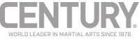 A grey Century logo with the tagline 