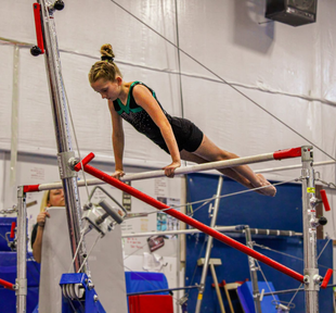 competitive gymnastics class