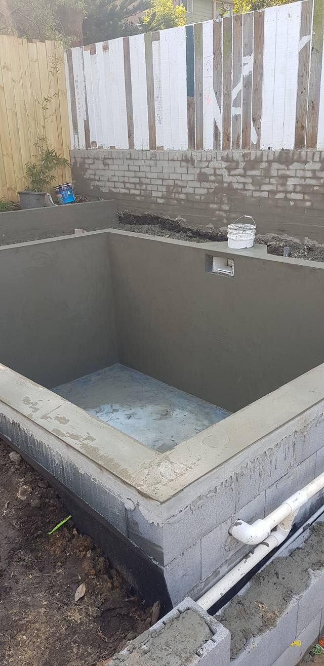Sinking Block Pool project