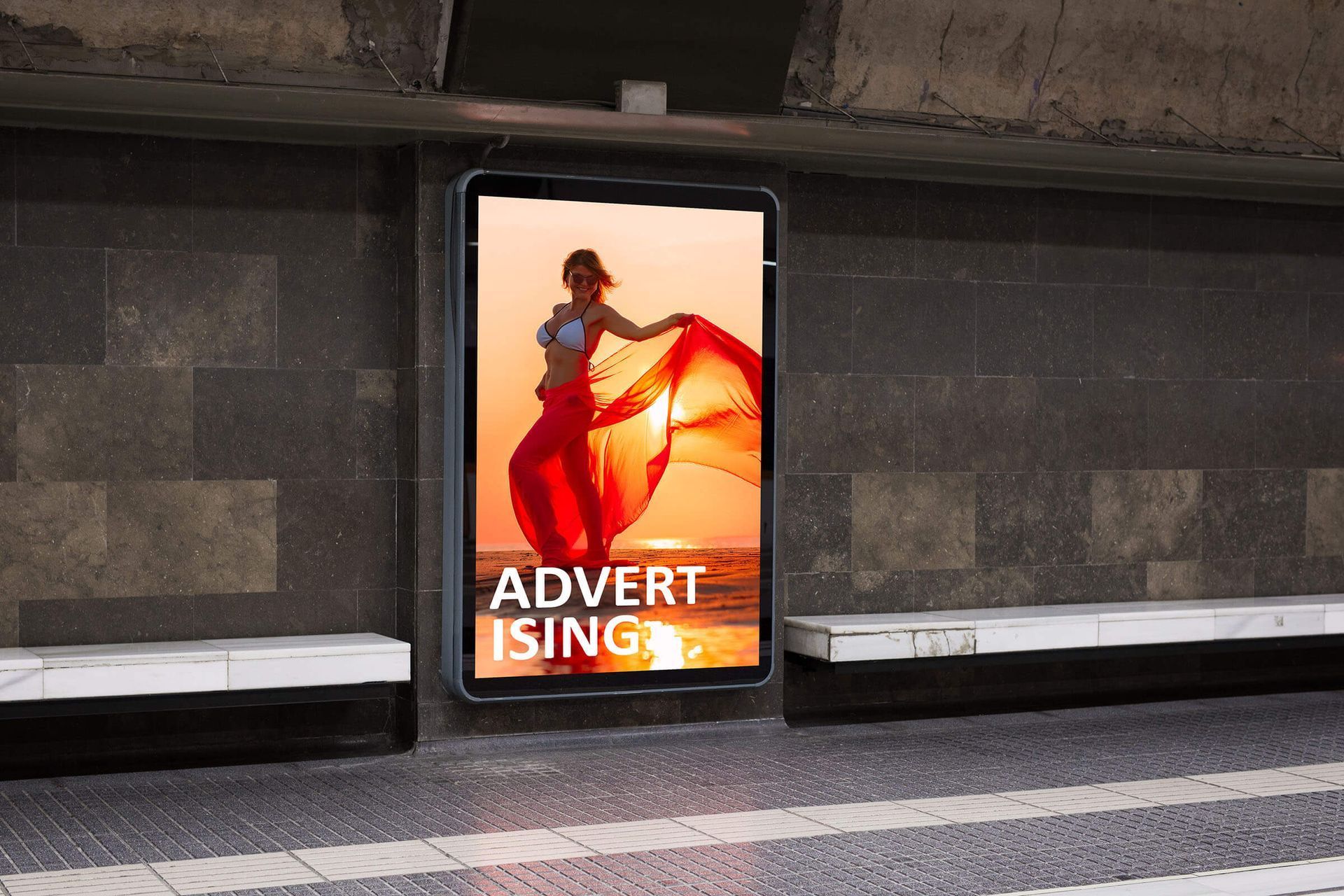 advertising sign