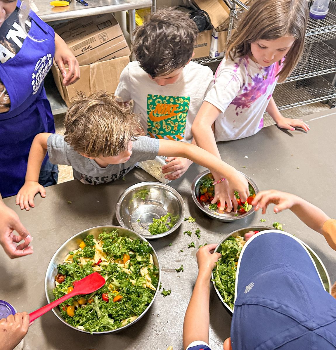 kids cooking camp