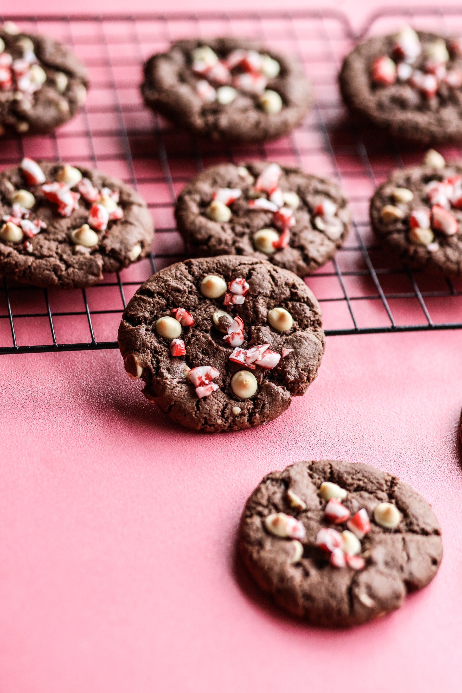 White Chocolate Peppermint Cookies Recipe