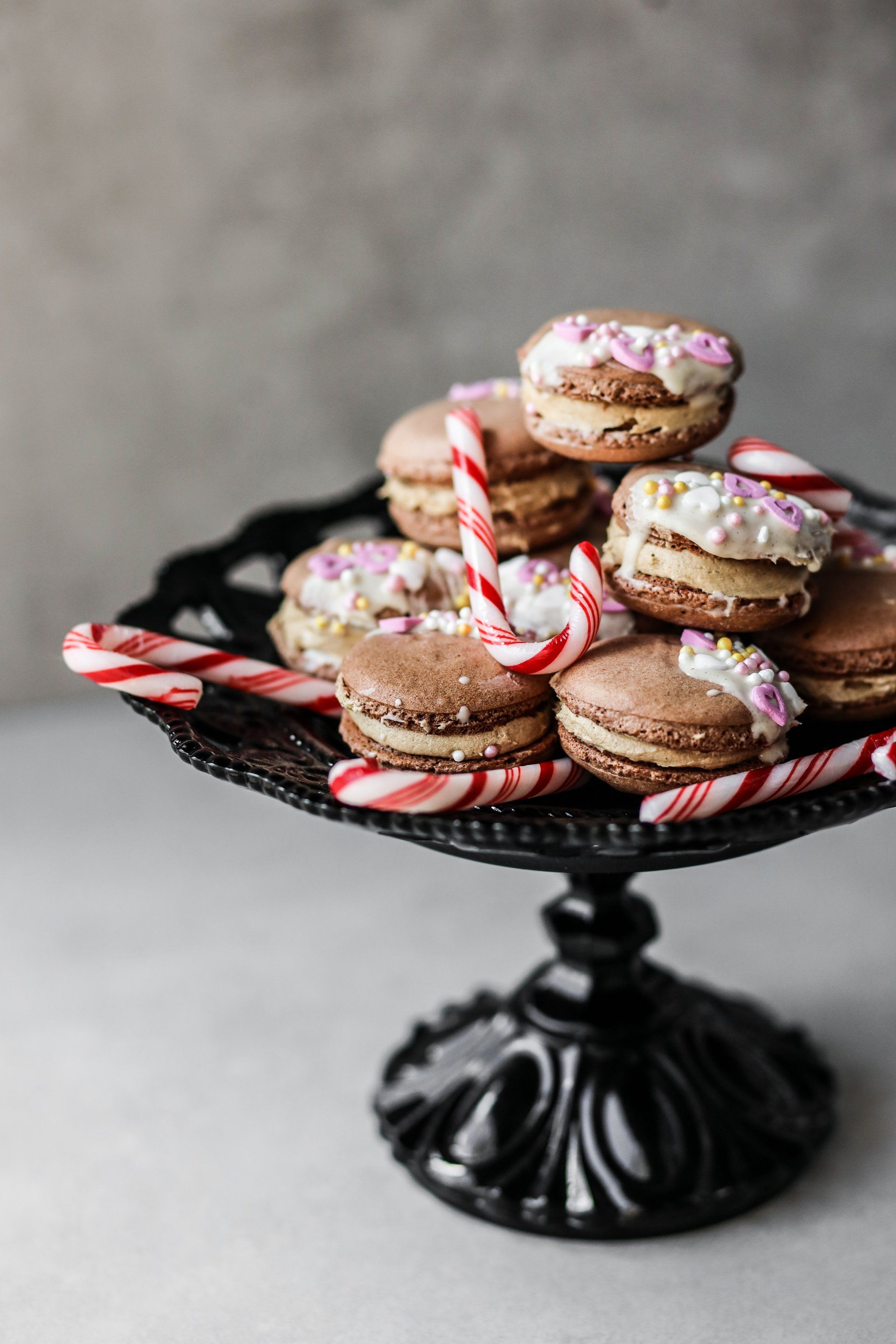 Gingerbread Macarons, Christmas Recipe
