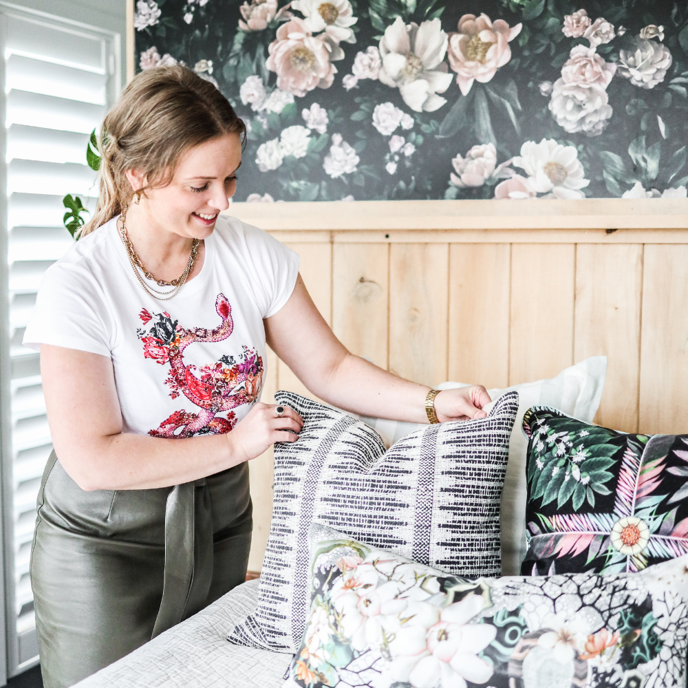 Installing Curtains - Feather & Oak Interiors Home Furnishings