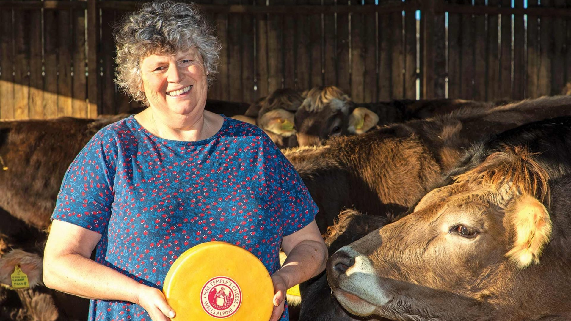 Mrs Temple's cheese