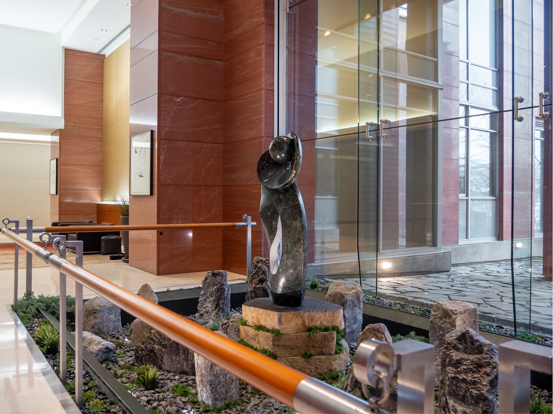 ONE HARBOUR GREEN Strata Lobby Rodrozen Design + Build