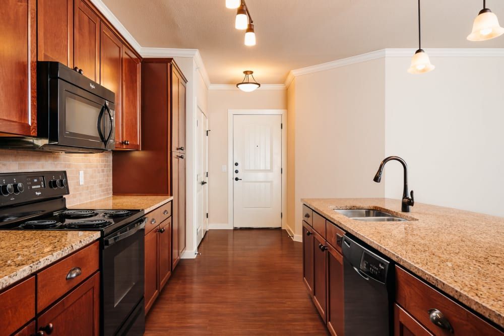 Kitchen at Marquis Cross Mountain in San Antonio, TX.