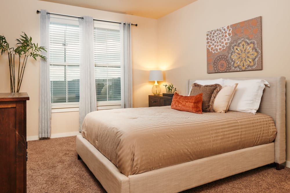 Bedroom at Marquis Cross Mountain in San Antonio, TX.