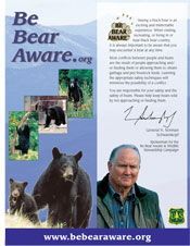 Be Bear Aware (Black Bear)