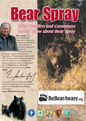 Bear Spray What Retailers and Consumers should know about Bear Spray