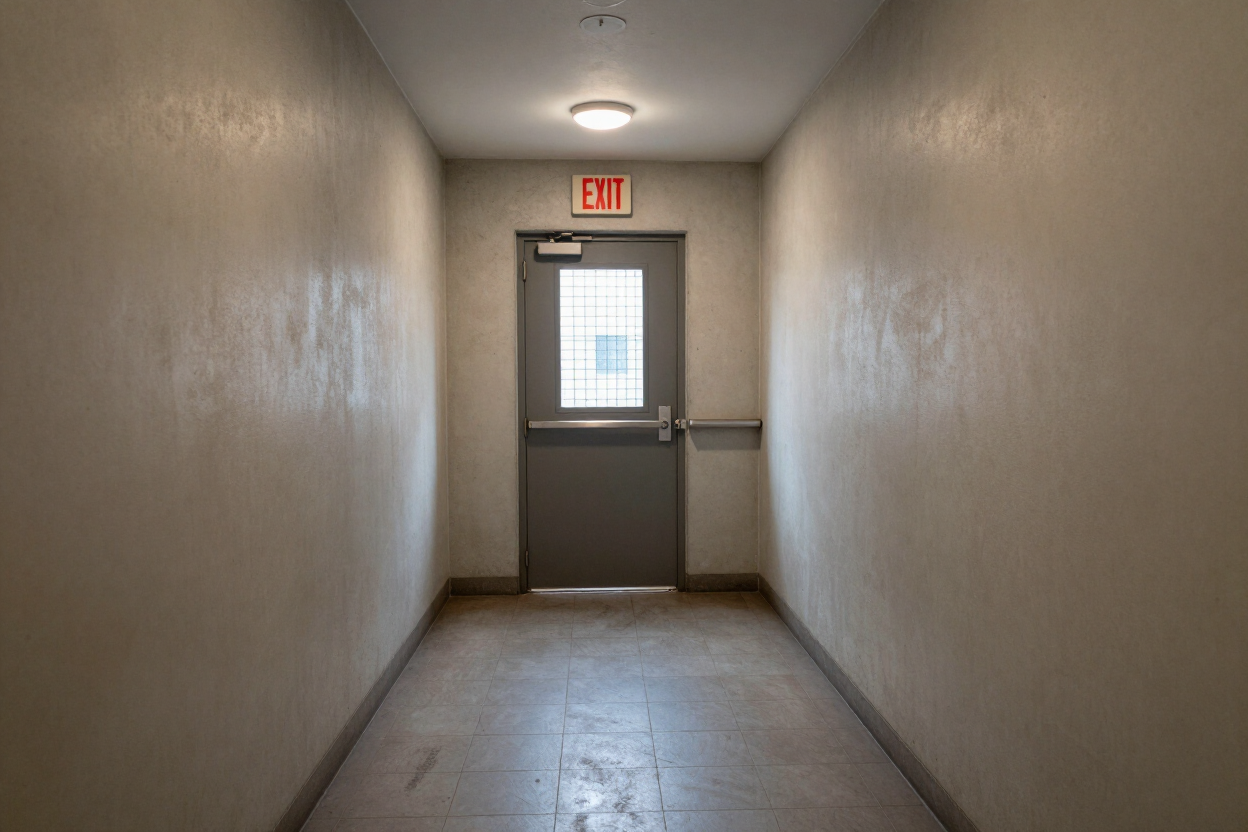 Back entrance