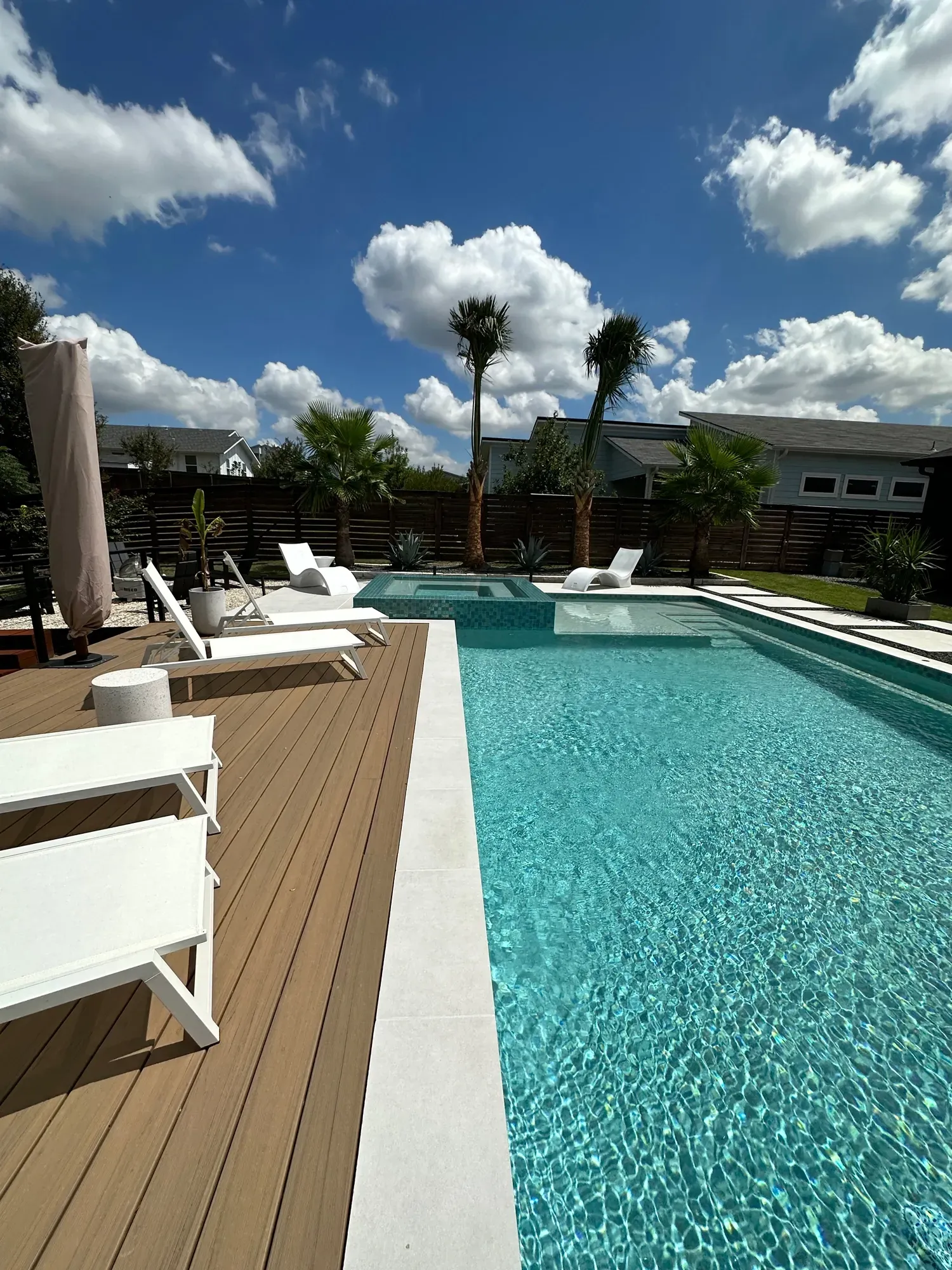 Custom swimming pool construction in Austin, TX. Custom swimming pool construction in Austin, TX.