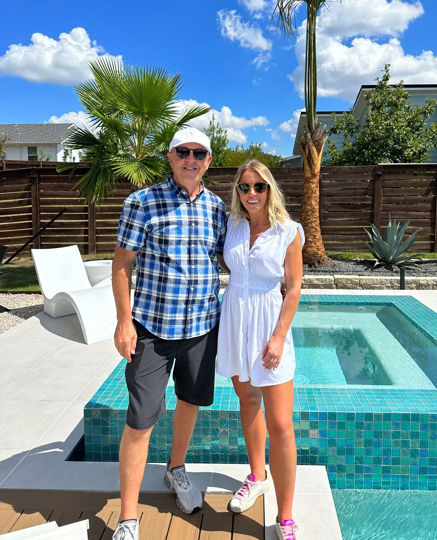 Lexi and Bill Darnell of Darnell Pool Design and Construction